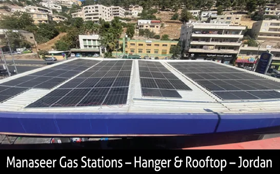 Manaseer Gas Stations – Hanger & Rooftop – Jordan