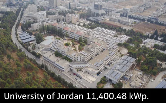 University of Jordan 11,400.48 kWp.
