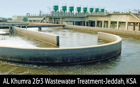 AL Khumra 2&3 Wastewater Treatment-Jeddah, KSA